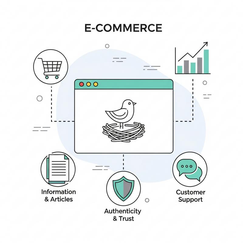 Website yến sào cần có những chức năng quan trọng nào để thành công?