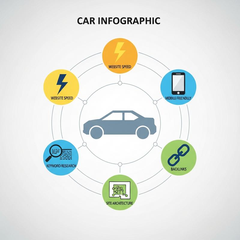Yếu tố Cốt lõi của một Thiết kế Website ô tô Chuẩn SEO